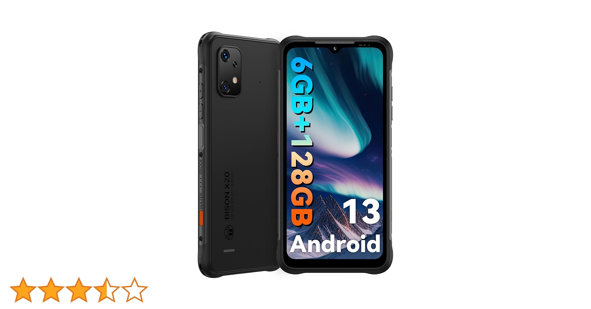 Amazon | UMIDIGI BISON X20 スマホ 12GB RAM+128GB ROM 1TBまで拡張